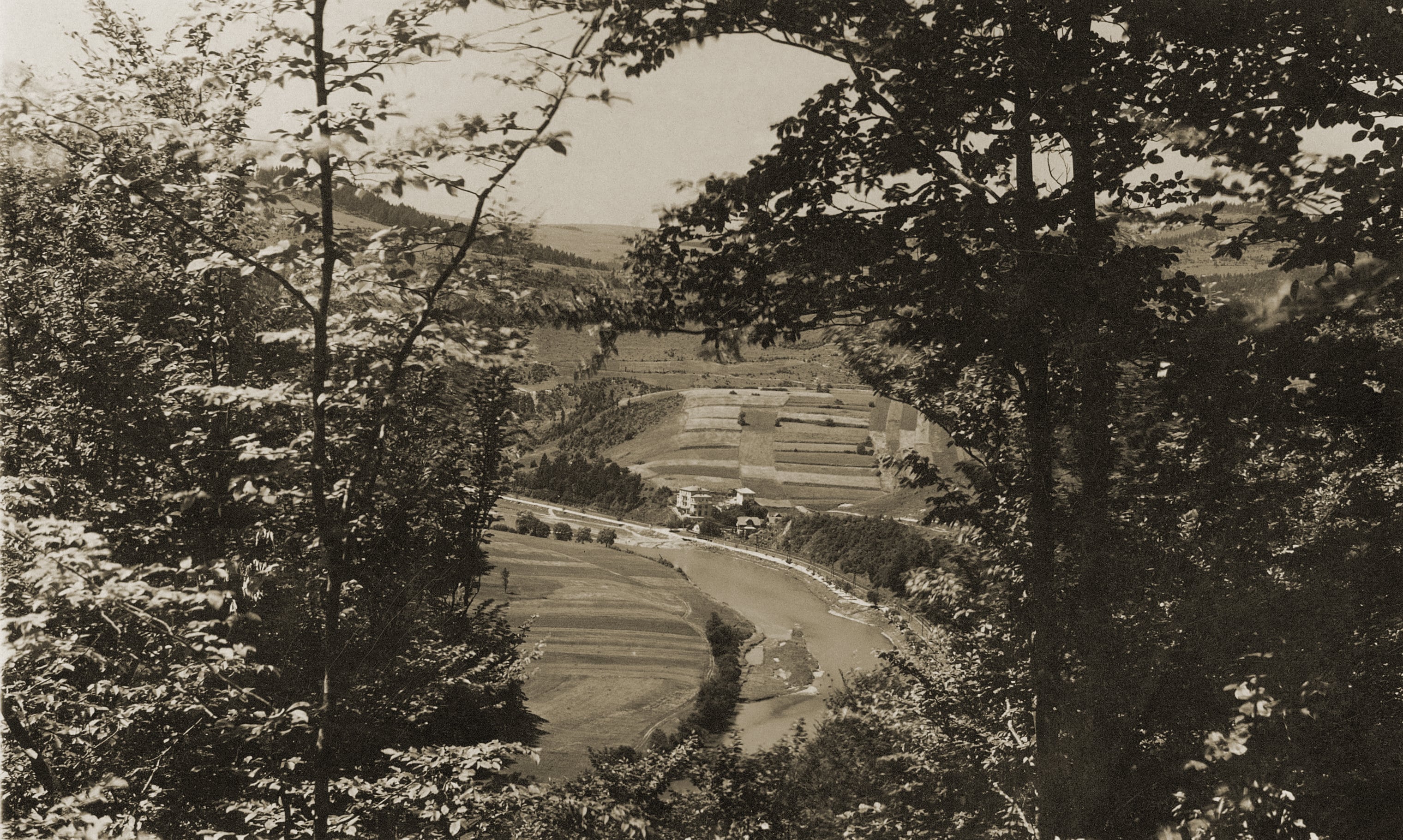 Dolina Popradu Żegiestów 1938 r.